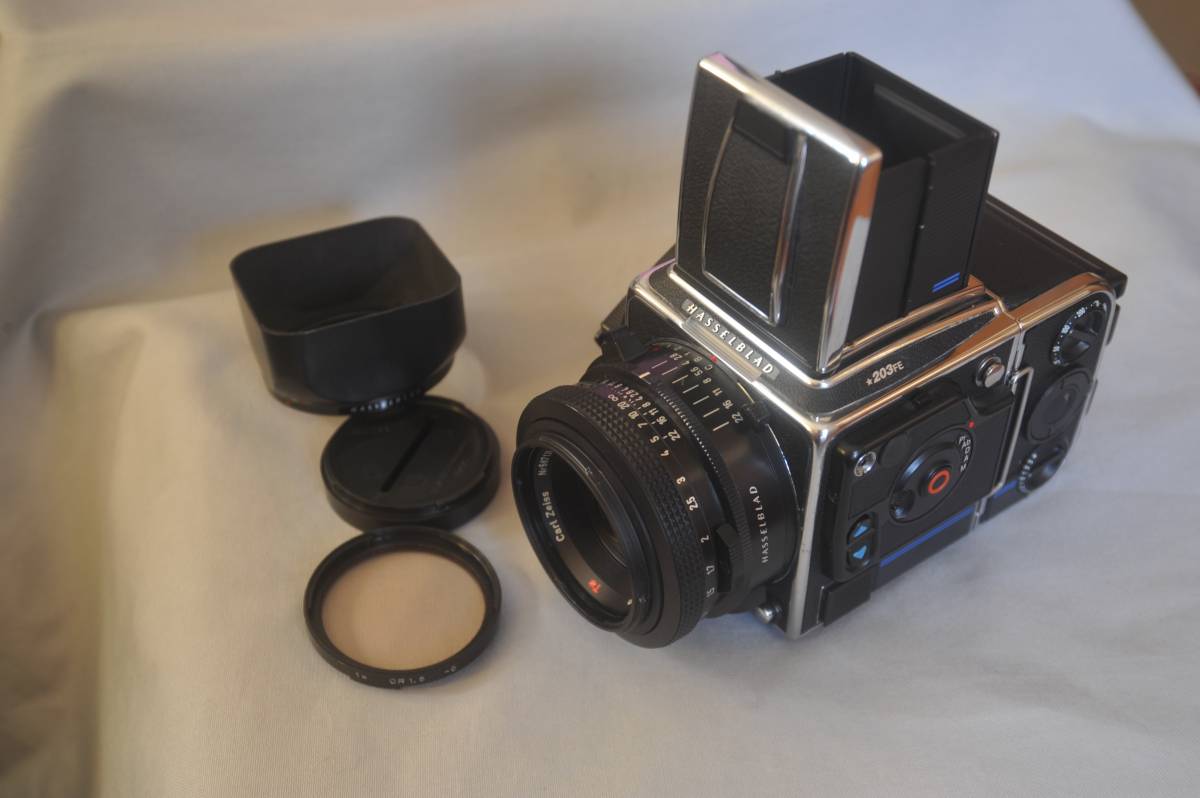 ハッセルブラッドHasselblad 203FEセット（Planar F80/2.8、E-12) 美品