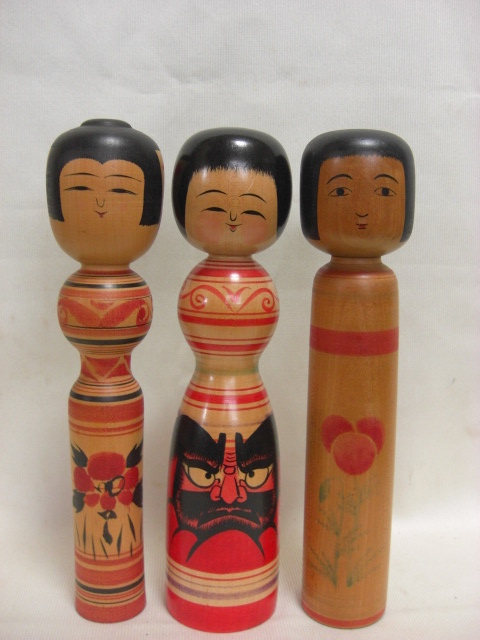 津軽こけし本人型 Tsugaru kokeshi Honnin gata 阿保正文工人 津軽系