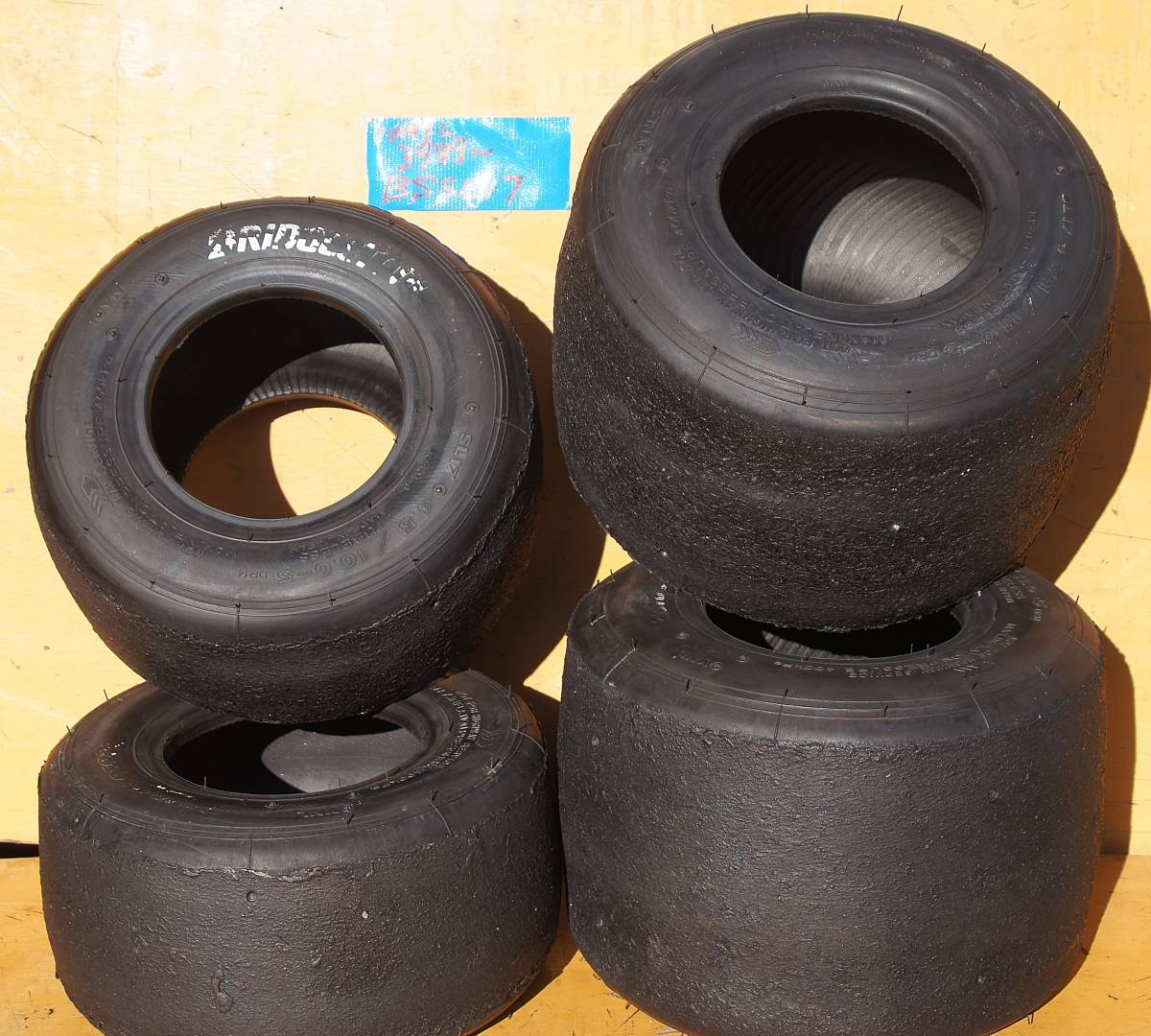 10月下ろし3999円～ＢＳ　ＳＬ１７！ブリヂストン カート用中古タイヤ