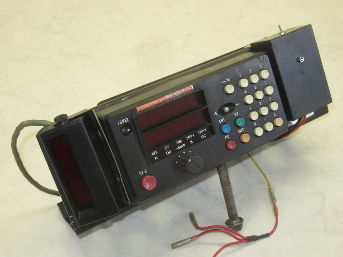 F＆O SYSTEMラリーコンピューター(JX-555)中古品 JX-555 ラリー 