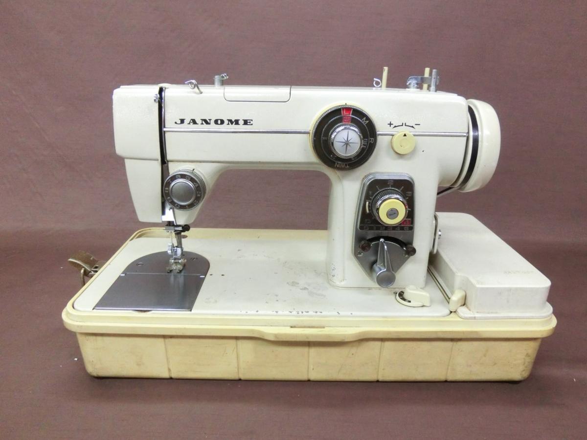 H-2882】ジャノメ JANOME MODEL 680 ミシン レトロ アンティーク 