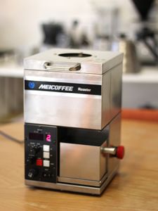 家庭用 コーヒー焙煎機icoffee 黒っぽかっ コーヒービーンロースター N 