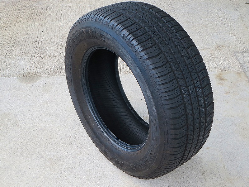 バリ溝【ブリヂストン デューラー H/T 684Ⅱ 285/60R18 116H】2013年製 1本 国産 ランクル200純正タイヤ ランクル レクサスLX 補修品に