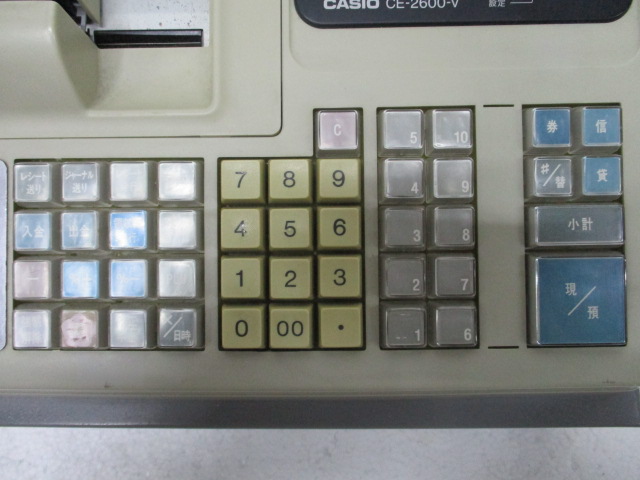 CASIO CE-2600-V レジスター CASIO CE-2600-V レジスター