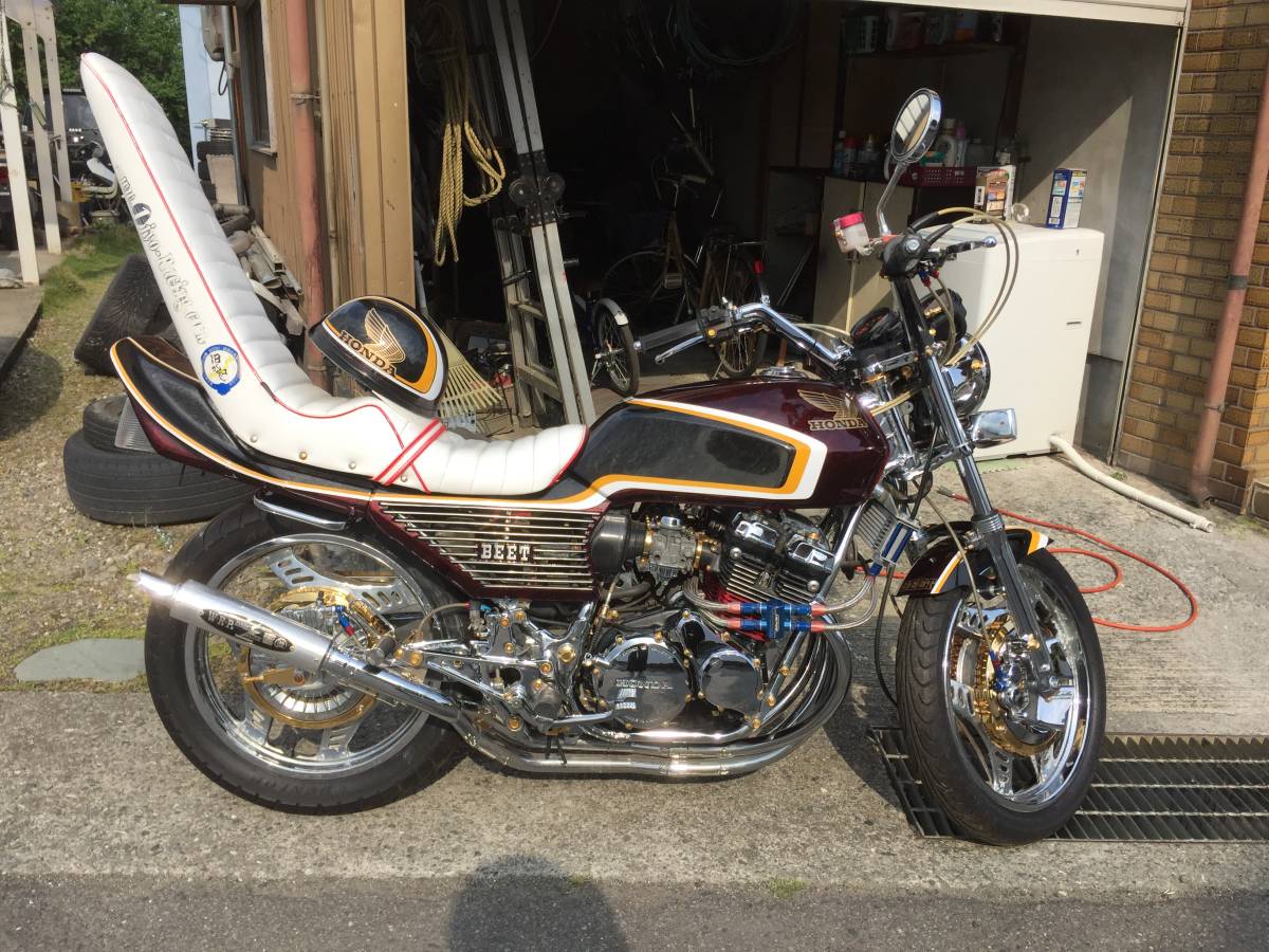 ☆CBX400F☆ フルメッキ カスタム エンジンOH 車検あり☆(251cc-400cc 