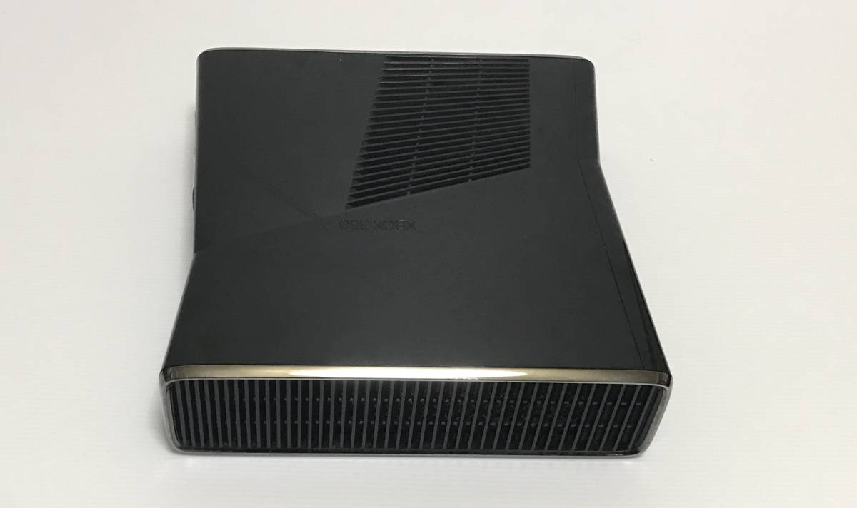 1円スタート Xbox 360 S 250GB 黒 プレミアムリキッドブラック 付属品 
