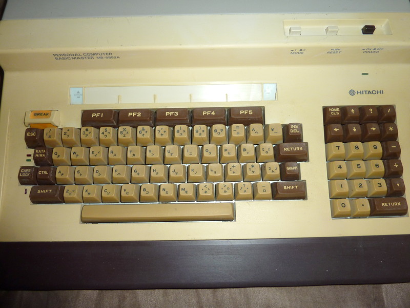 ●中古●日立●BASIC MASTER MB-6892A●ジャンク●