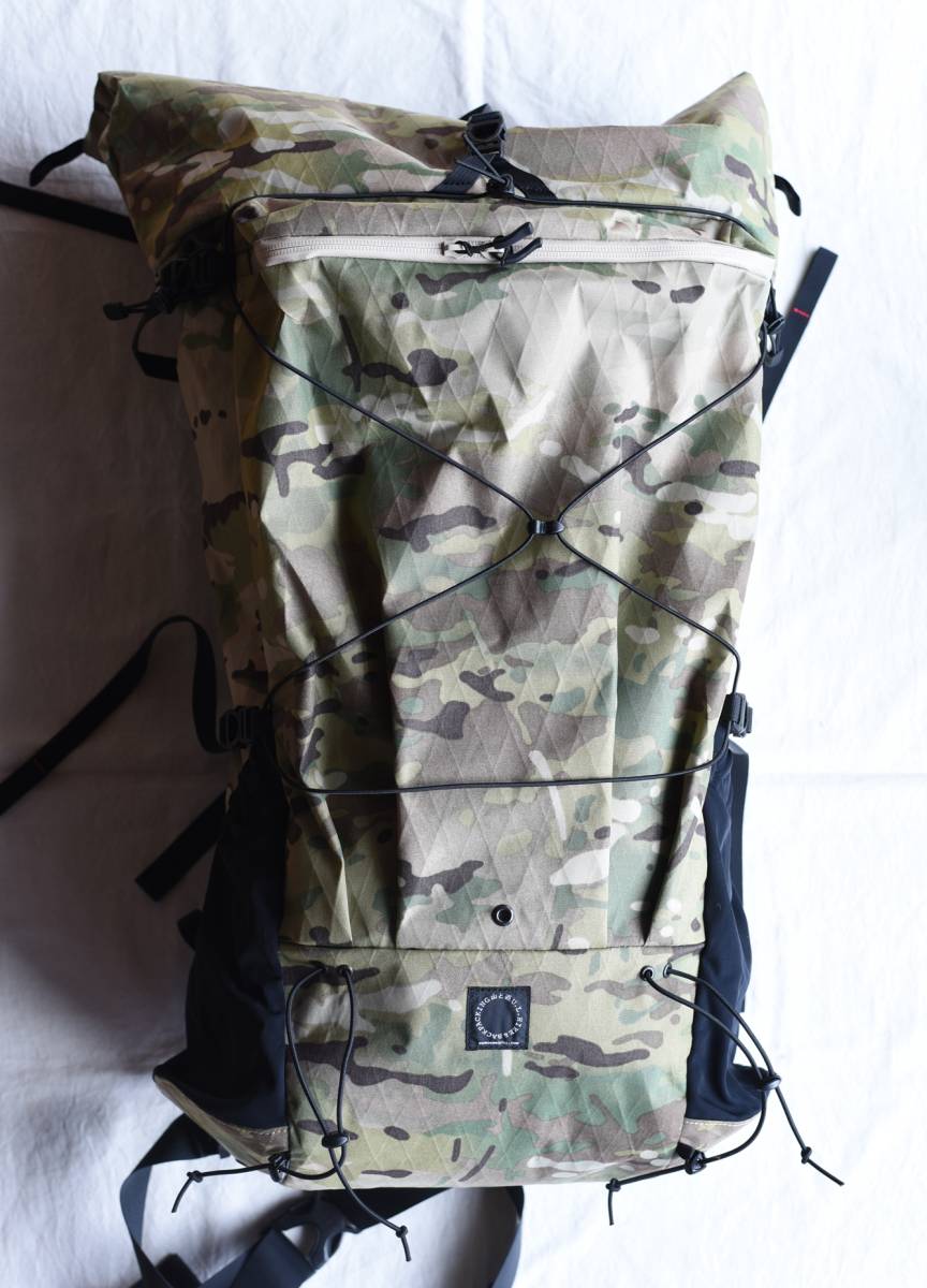 山と道 THREE スリー バックパック 迷彩 zip 新品