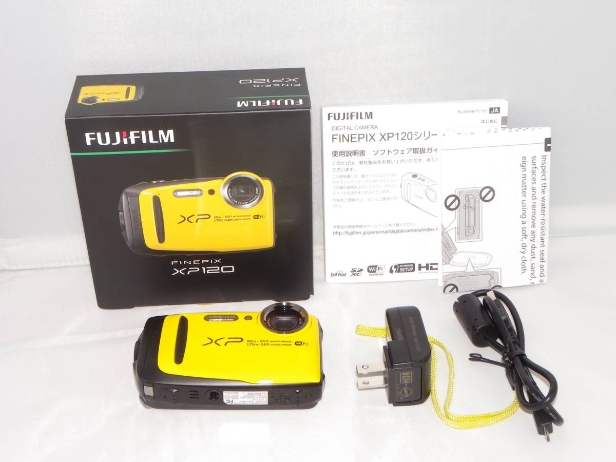 ☆ほぼ新品 ☆動作確認済み フジフイルム FUJIFILM FINEPIX XP120