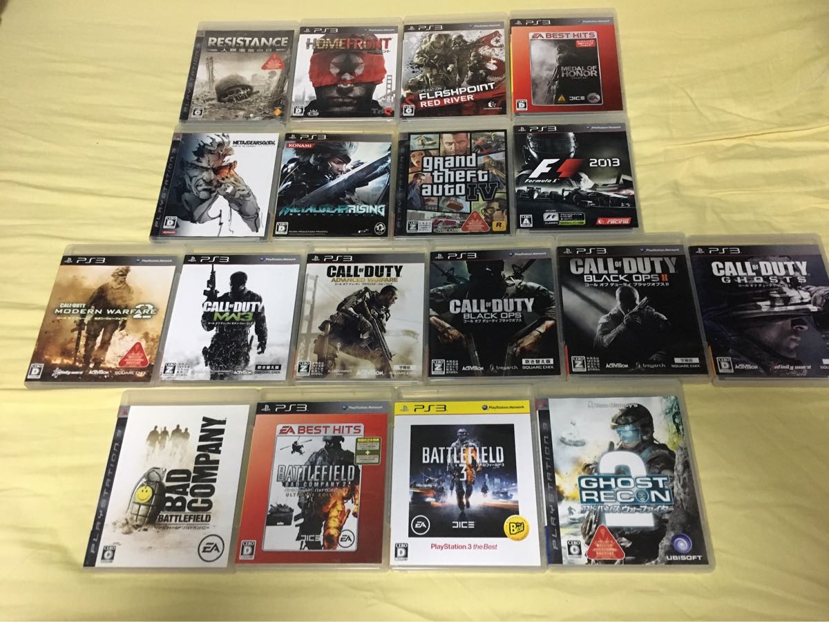 PlayStation3ソフト18本セット ps3 ソフト 18歳の通販 プレイステーション3ソフト 18本 PlayStation3