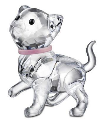 本物 新品 スワロフスキーSWAROVSKI キトゥン（子ネコ