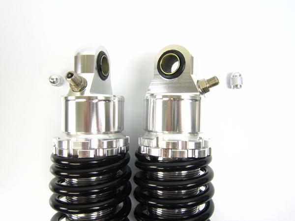 【新品】 CB400FOUR(NC36) ガス封入式ローダウンサス(SV/BK)