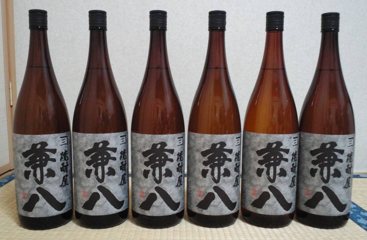 兼八1800ml 6本 ○兼八 麦焼酎 1800ml(1.8L)×6本