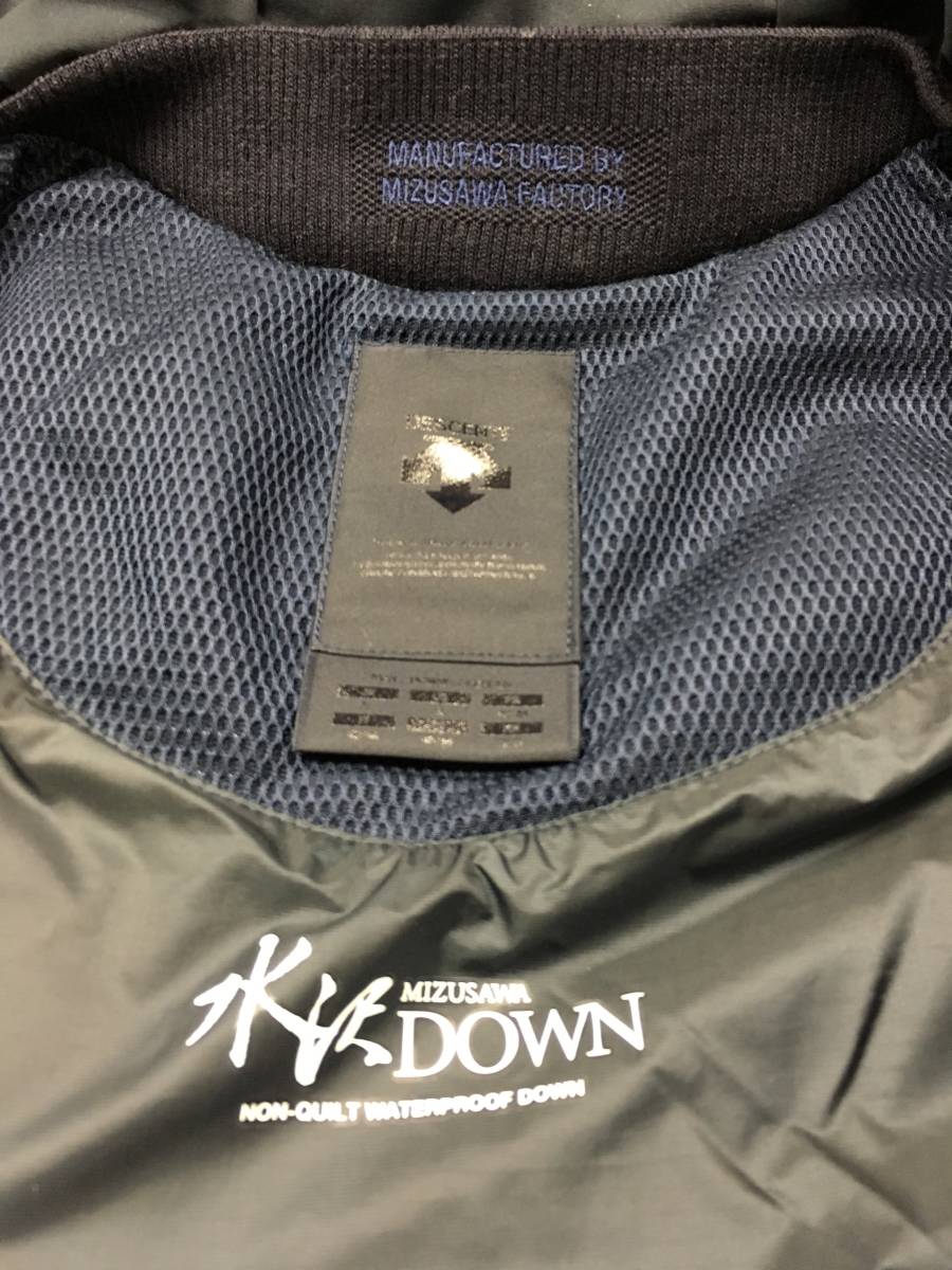 新品未使用水沢ダウン DESCENTE ALLTERRAIN SHUTTLE DIA3671U SIZE/L 
