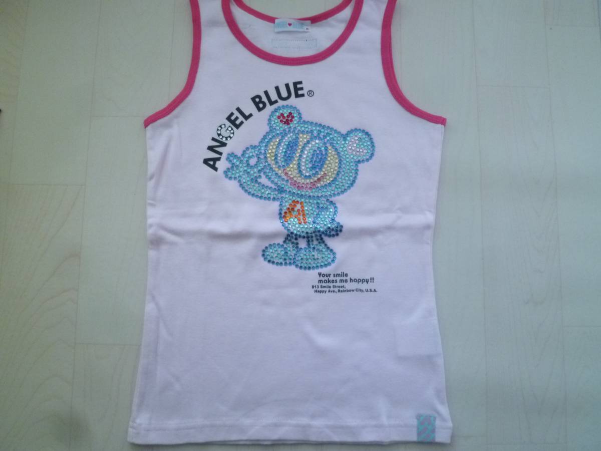 新品 ナルミヤ エンジェルブルー ANGEL BLUE ノースリーブ タンク 