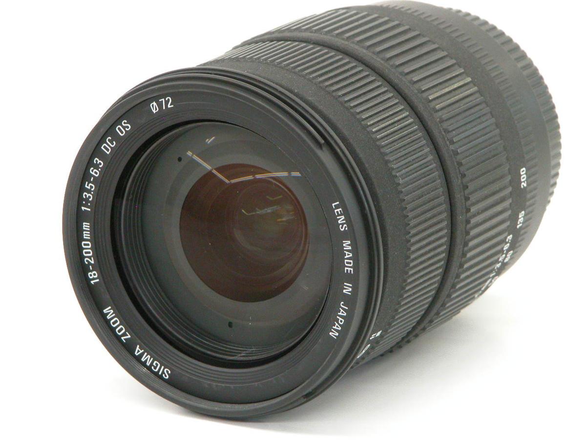 シグマAF 18-200 F3，5-6，3 DC OS (EOS) 美品 SIGMA 18-200mm F3.5