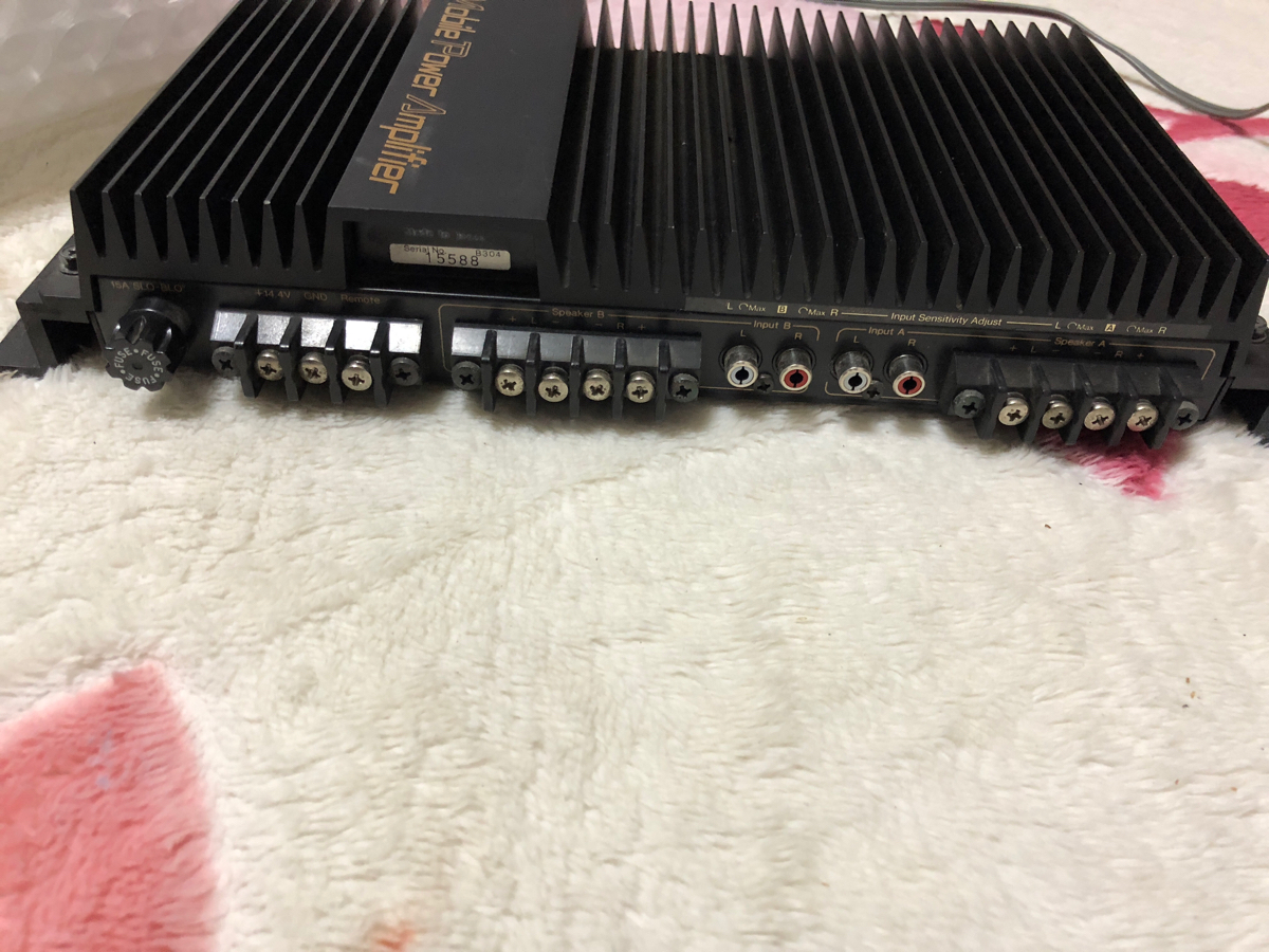 激安スタート ナカミチ nakamichi パワーアンプ PA-350 4ch 名機 希少