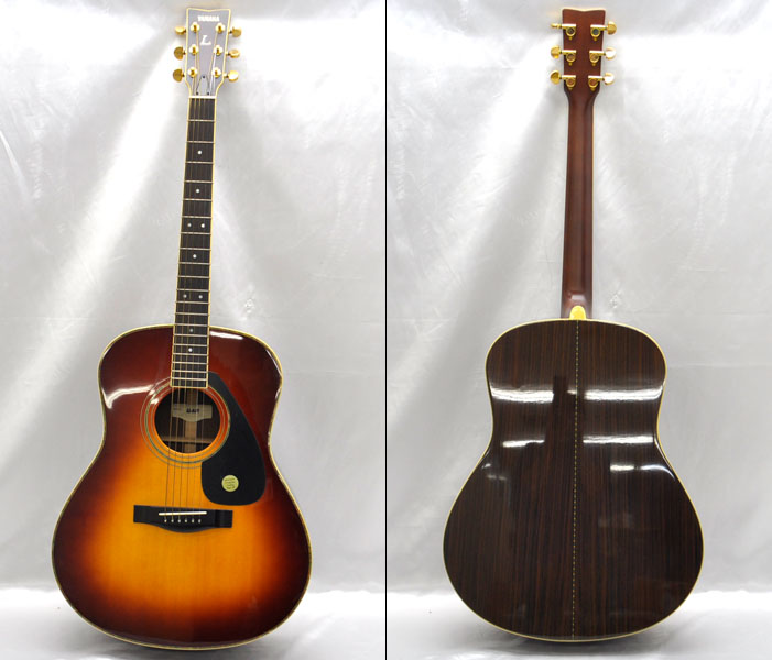 ACBY-051◇YAMAHA LL-6JS アコスティックギター ハードケース付き 本体 ギター 楽器 弦楽器 音楽 引き語り ミュージック 中古品