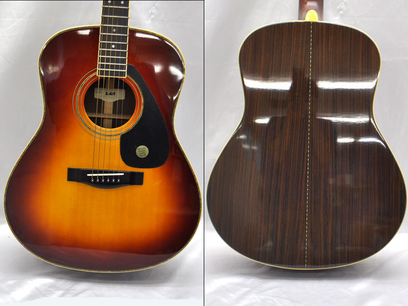 ACBY-051◇YAMAHA LL-6JS アコスティックギター ハードケース付き 本体 ギター 楽器 弦楽器 音楽 引き語り ミュージック 中古品