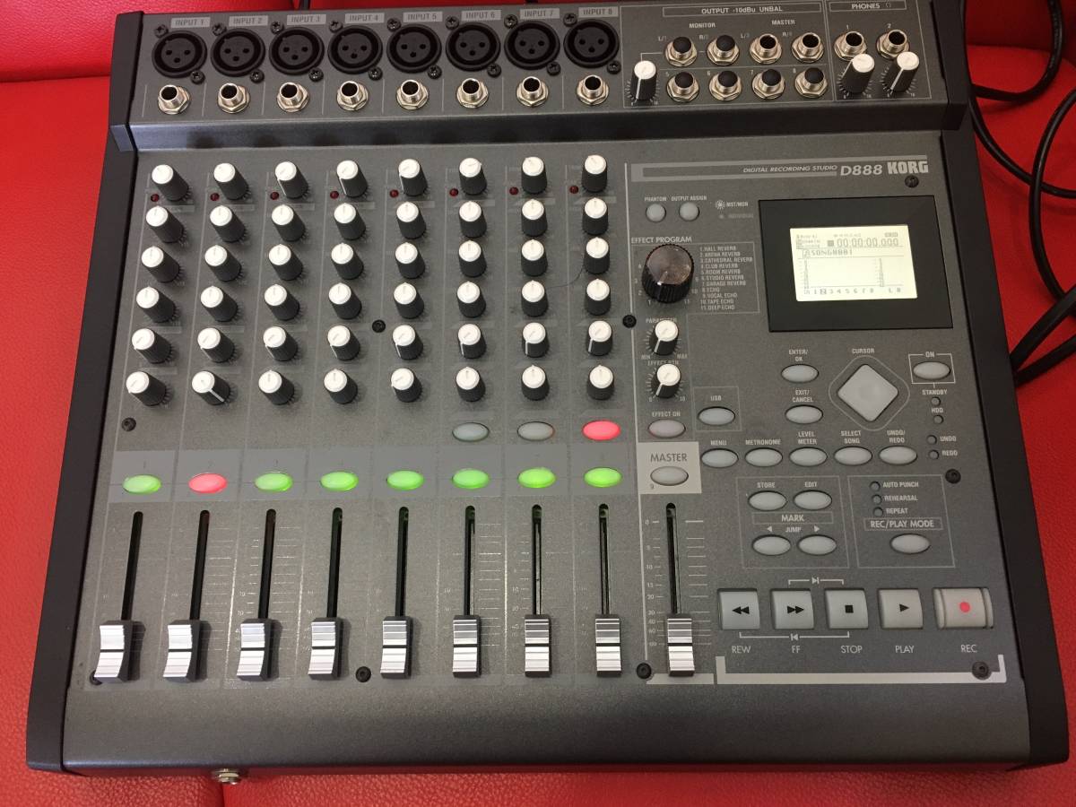D888 KORG Digital Korg Recording Studio 8-Track | デジタルミキサー 