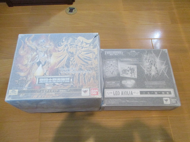 聖闘士聖衣神話EX レオアイオリア（神聖衣）初回特典付【未開封】