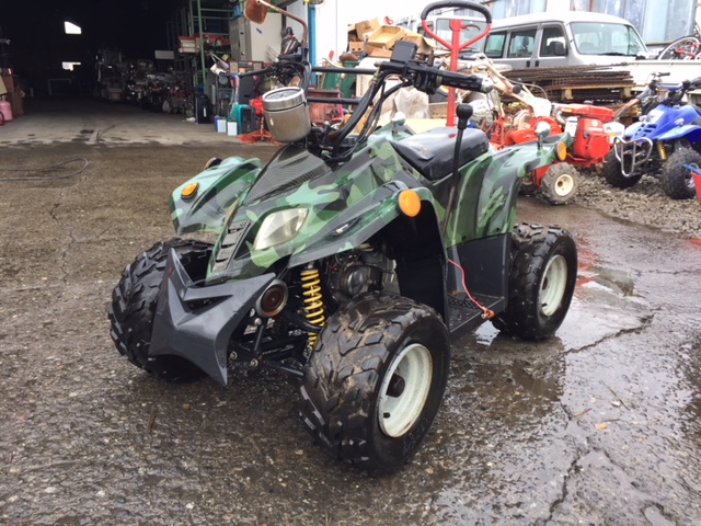 M1581) ジャンク 中華 4輪バギー ZONGSHEN キー付