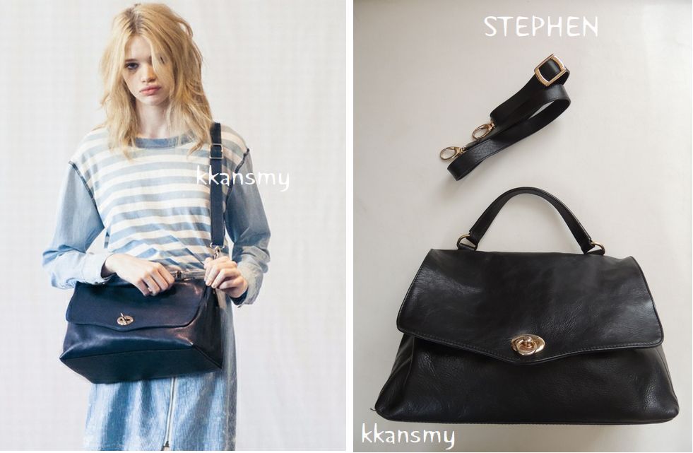 アメリカンラグシー購入STEPHENステファン*2WAYレザーバッグ