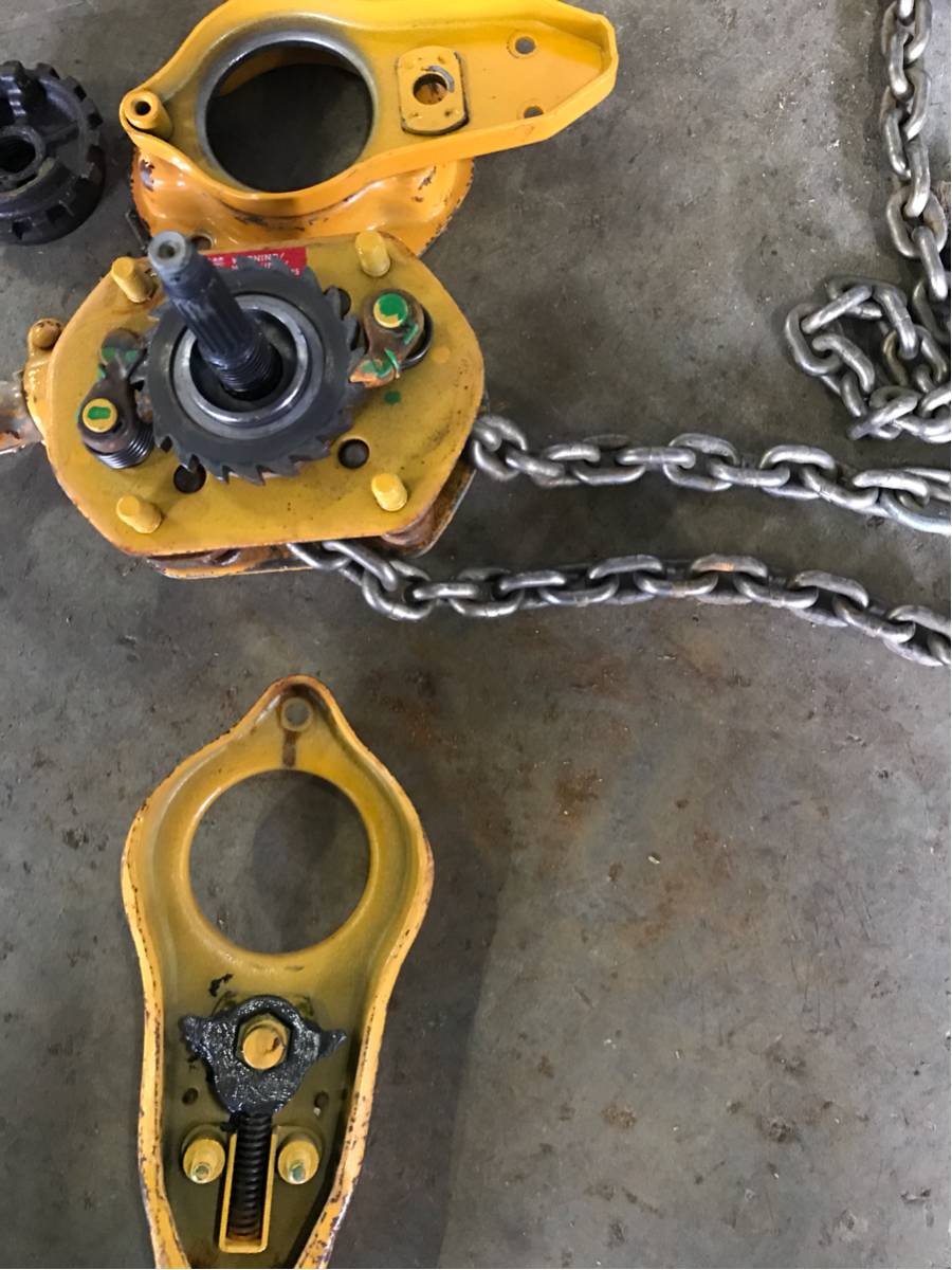 美品 KITO kito キトーレバーブロック0.8t2台セット L5形LB | レバー 美品 KITO kito キトーレバーブロック0.8t2台セット L5形LB | レバー