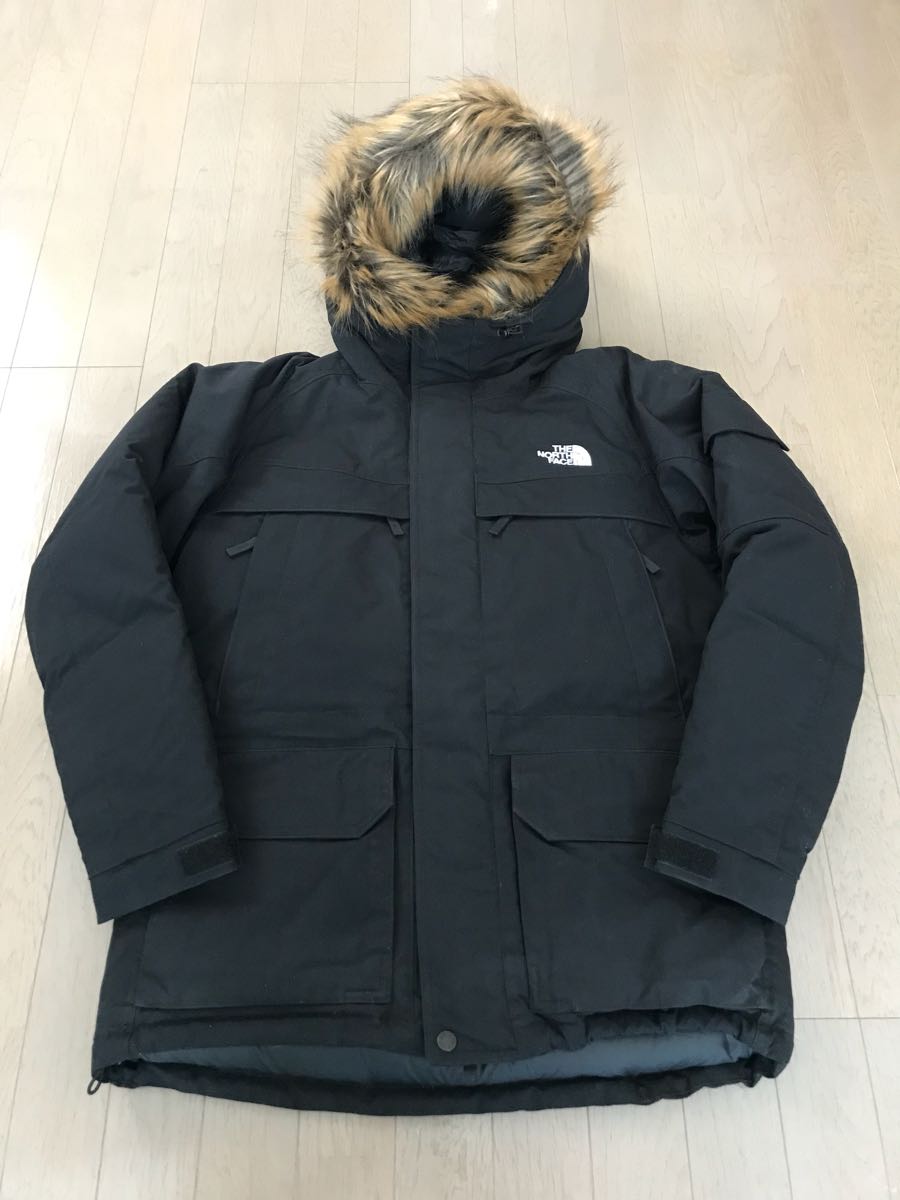 ノースフェイス マクマードパーカー 中古 Mサイズ 黒色