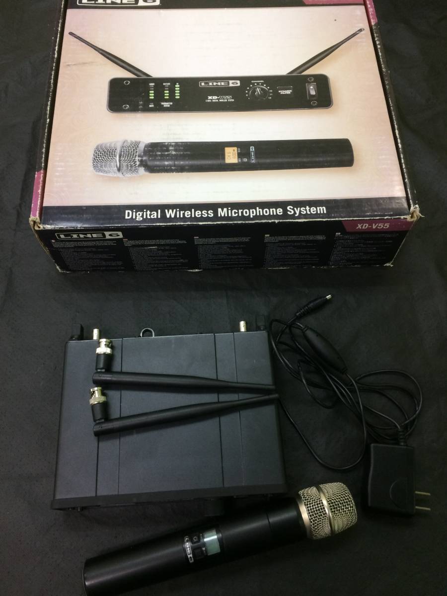 LINE6 XD-V55 デジタルワイヤレスマイクシステム② XD-V55 LINE6 LINE