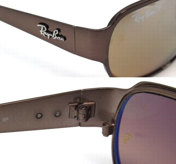 66386☆Ray-Ban/レイバン POLARIZED /ポラライズド 偏光 サングラス