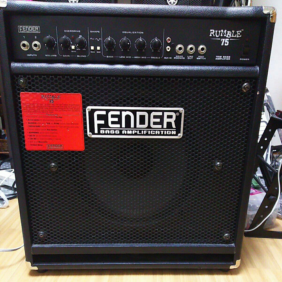 最終値下げ フェンダー ランブル75 Fender Rumble fender rumble 75