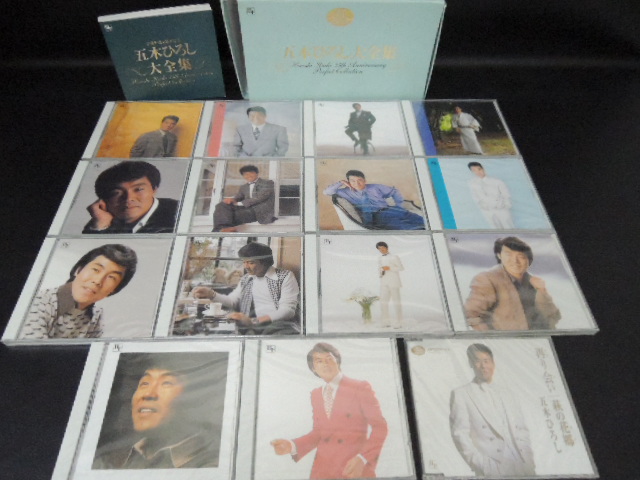 未開封 五木ひろし CD-BOX 芸能生活35周年大全集 35th Anniversary CD14枚+記念ゴールドCD1枚 計15組