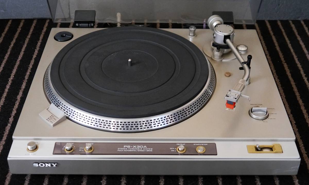 1979年発売SONY レコードプレーヤーシステム「PS-X30A」⁄昭和 1979年