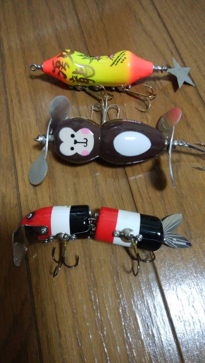 STOCK LURES トップウォーター ルアー 3点セット STOCKLURES ストックルアーズ ルアーセット トップウォーター ストック