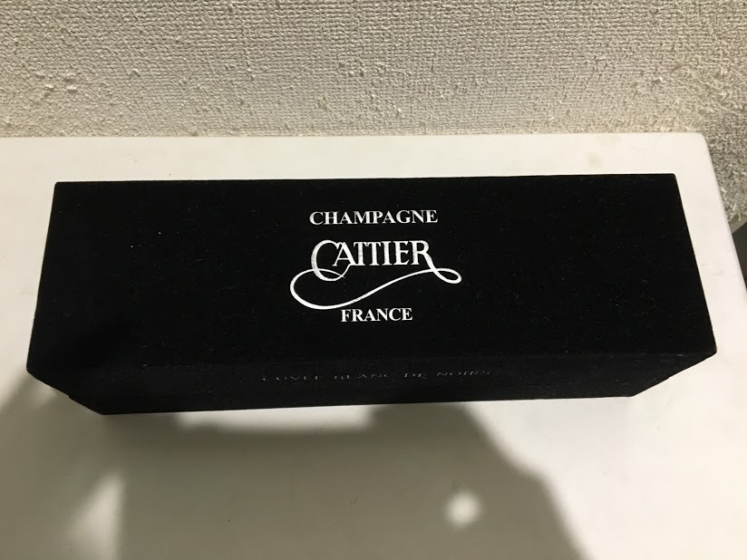 シャンパン　キャティア　ブラン ド トワール 750ml　箱あり　 CATTIER　BLANC DE NOIR BRUT