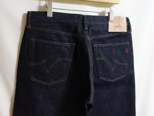 美品 IRON HEART 634Z アイアンハート 21oz デニムパンツ W36】ジップ 