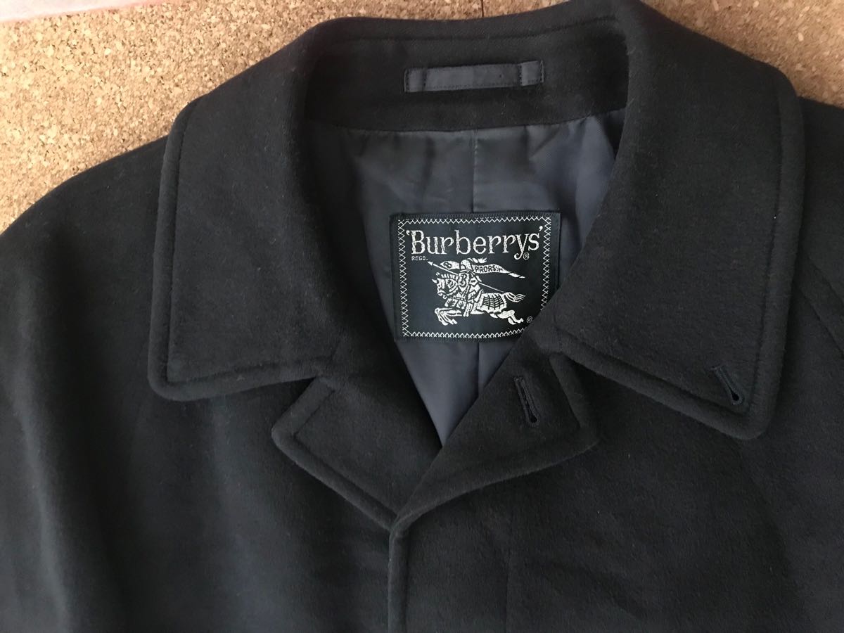 バーバリー BURBERRYS カシミヤコート カシミヤ混 ステンカラーコート