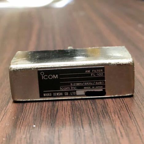 ICOM AMフィルター FL-102