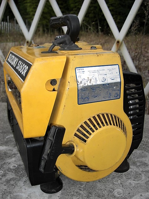○ スズキ 発電機 SUZUKI SX600R 50Hz/60Hz 