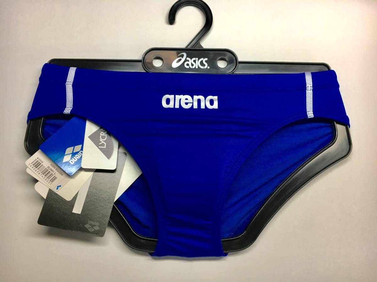 メンズ arena Shin-rev. ARN-8509M光沢BUWHブルー M 競パン