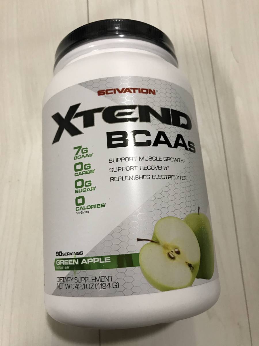 【送料無料・国内発送】 サイベーション エクステンド BCAA　XTEND グリーンアップル味 1194g