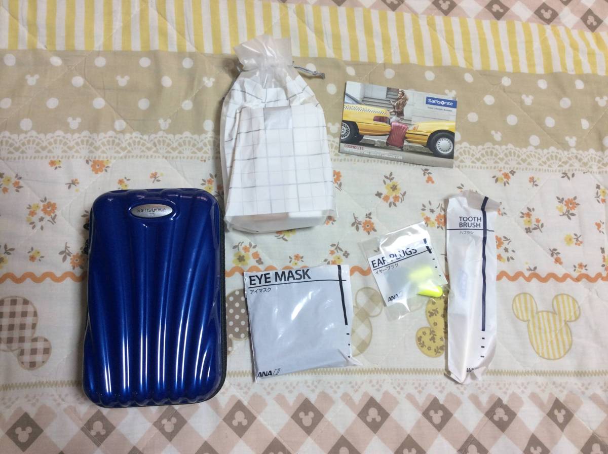 ANA ファーストクラス アメニティ サムソナイト 新品未使用 新品ANA 