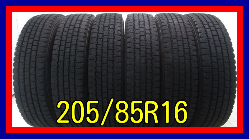 □中古タイヤ□ 205/85R16 117/115L LT BRIDGESTONE BLIZZAK W969