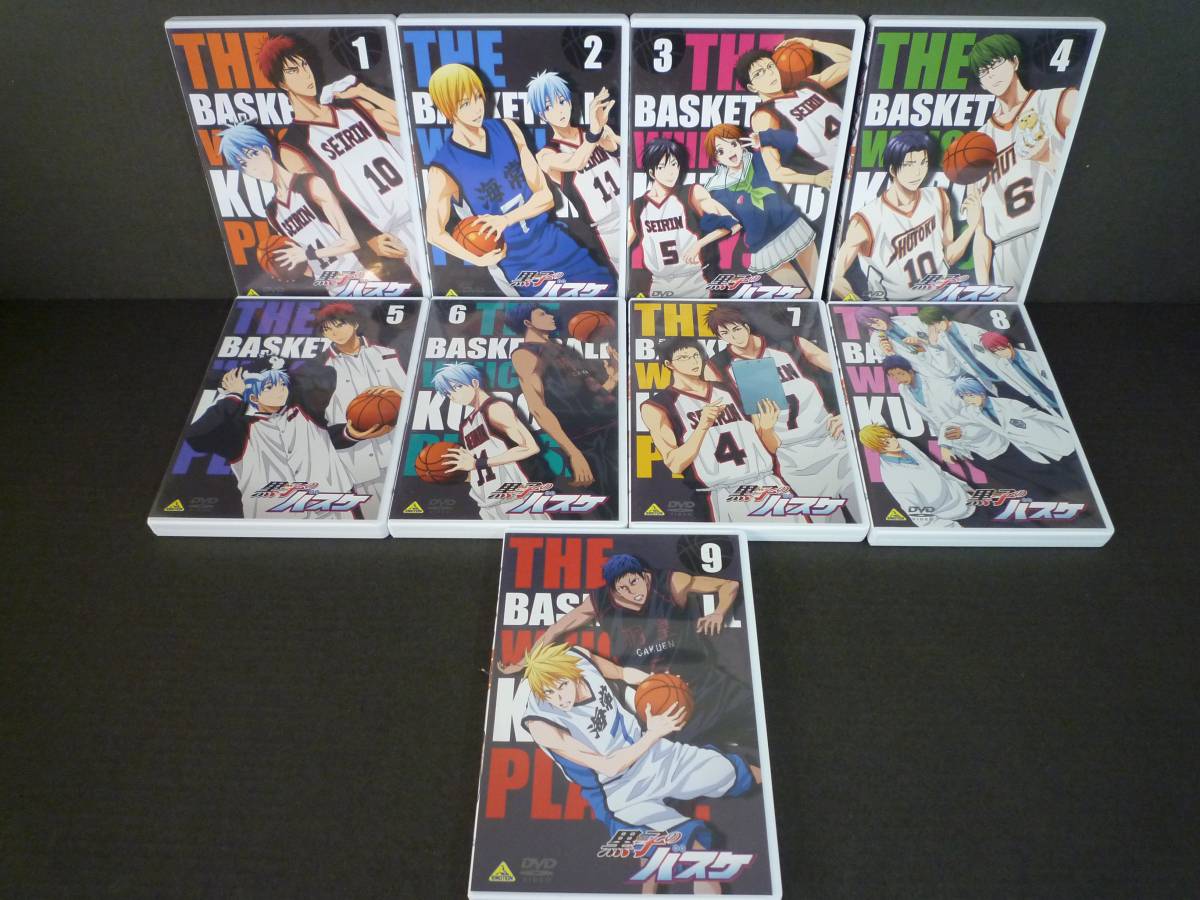 D 13 Dvd 黒子のバスケ 9巻セット 第一期 か行 売買されたオークション情報 Yahooの商品情報をアーカイブ公開 オークファン Aucfan Com