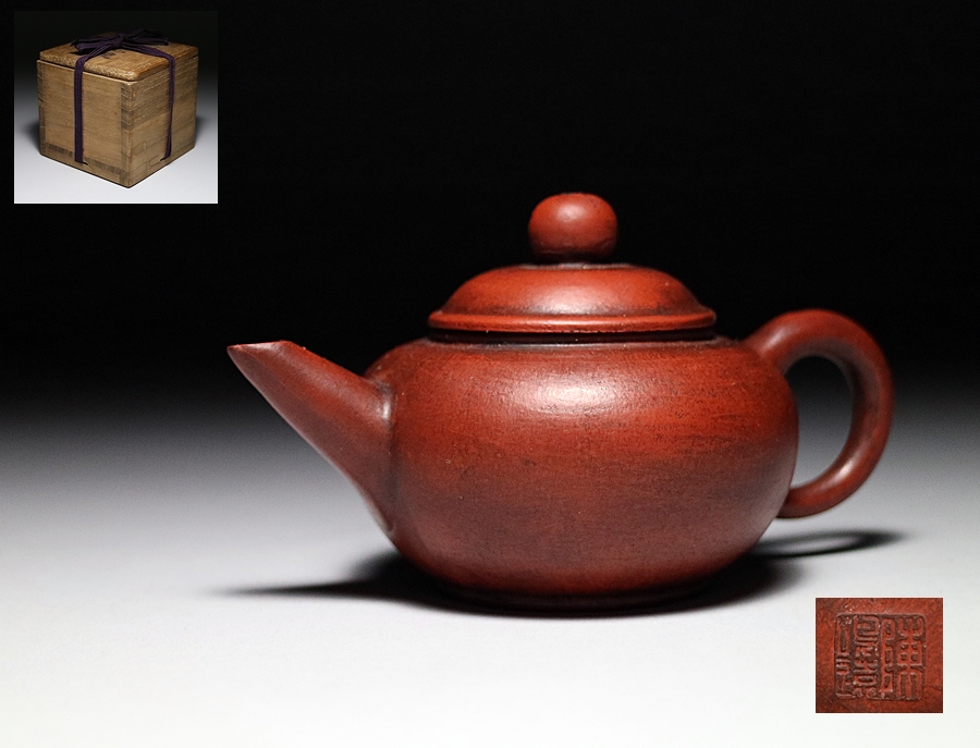 朱泥 急須 茶壷 紫泥 Yahoo!オークション 陳鳴遠」の落札相場・落札 