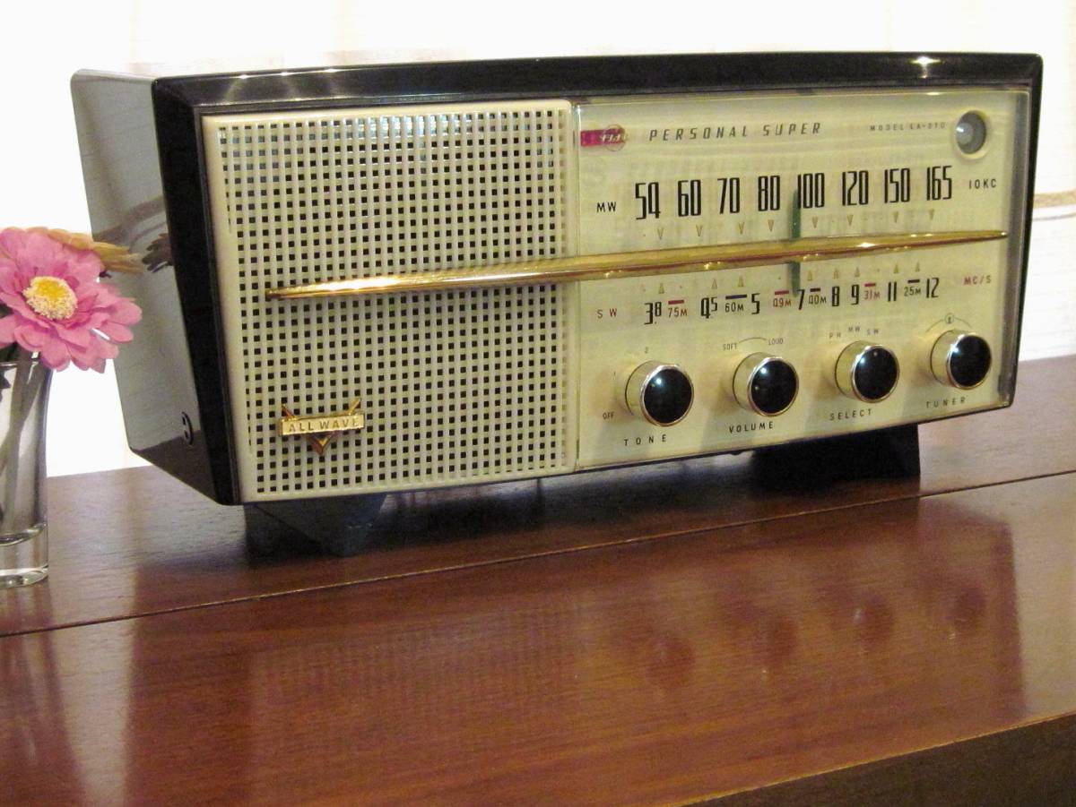 ◇思い出の逸品◇ナショナル真空管ラジオ[EA-370]◇整備済・良く鳴り