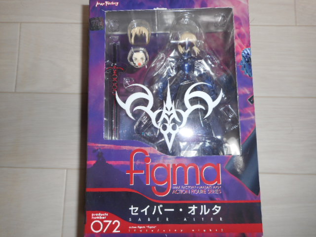 【未開封】figma セイバーオルタ 「Fate/stay night」 072 figma 072 セイバー・オルタ Fate stay night マックスファクトリー