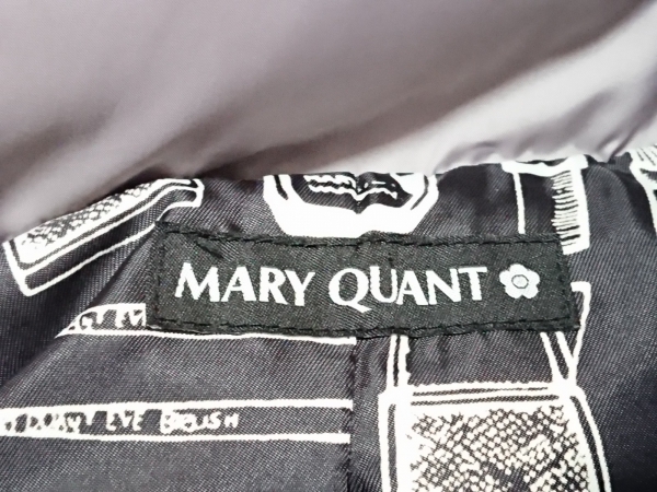マリークワント MARY QUANT コート ダウンコート ライトグレー マリークワント MARY QUANT コート ダウンコート ライトグレー