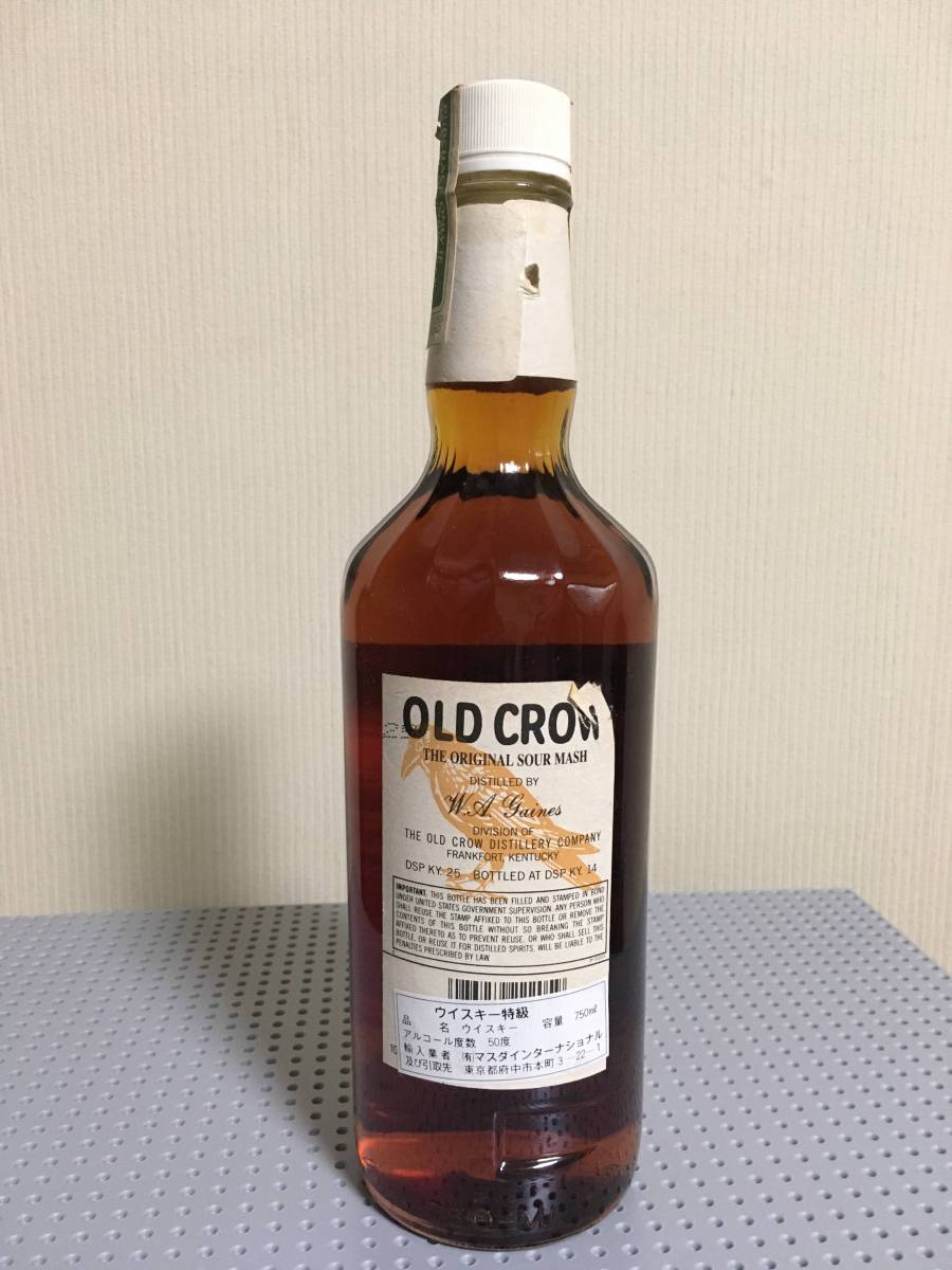 オールドクロウ ☆ : | CROW 700ml Old Crow ボンデッド ストレート